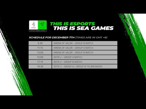 [LIVE NOW] Esports at the SEA Games, Philippines 2019 – Day 3 / December 7