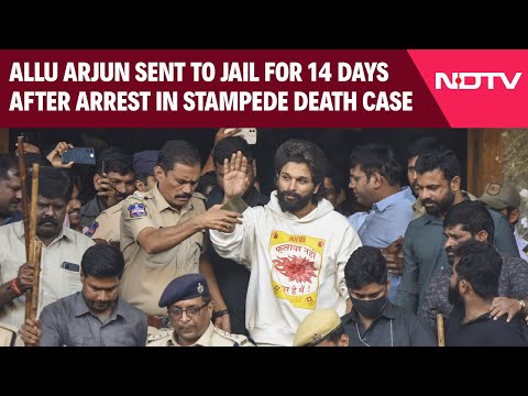 Allu Arjun | Allu Arjun Sent To Jail For 14 Days After Arrest In Pushpa 2 Stampede Death Case