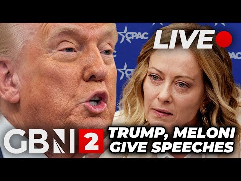 WATCH LIVE: Trump, Meloni give speeches at CPAC
