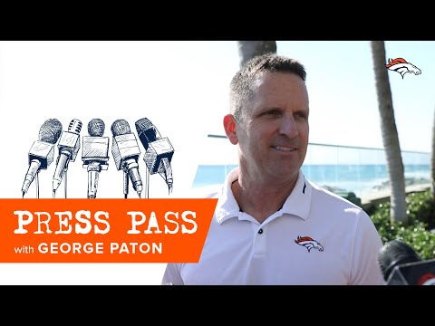 GM George Paton on trading for Russell Wilson: 'When you have a unique player, you go get him' video clip