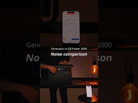 DJI Power 2000 Sound Test | Whisper-Quiet Under 30 dB 🔇⚡