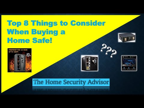 Top 8 Things to Look for When Buying a Home Safe