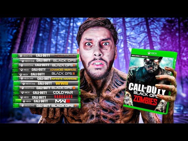 Jugué TODOS los ZOMBIES de CALL OF DUTY en 1 VIDEO... - Kesto