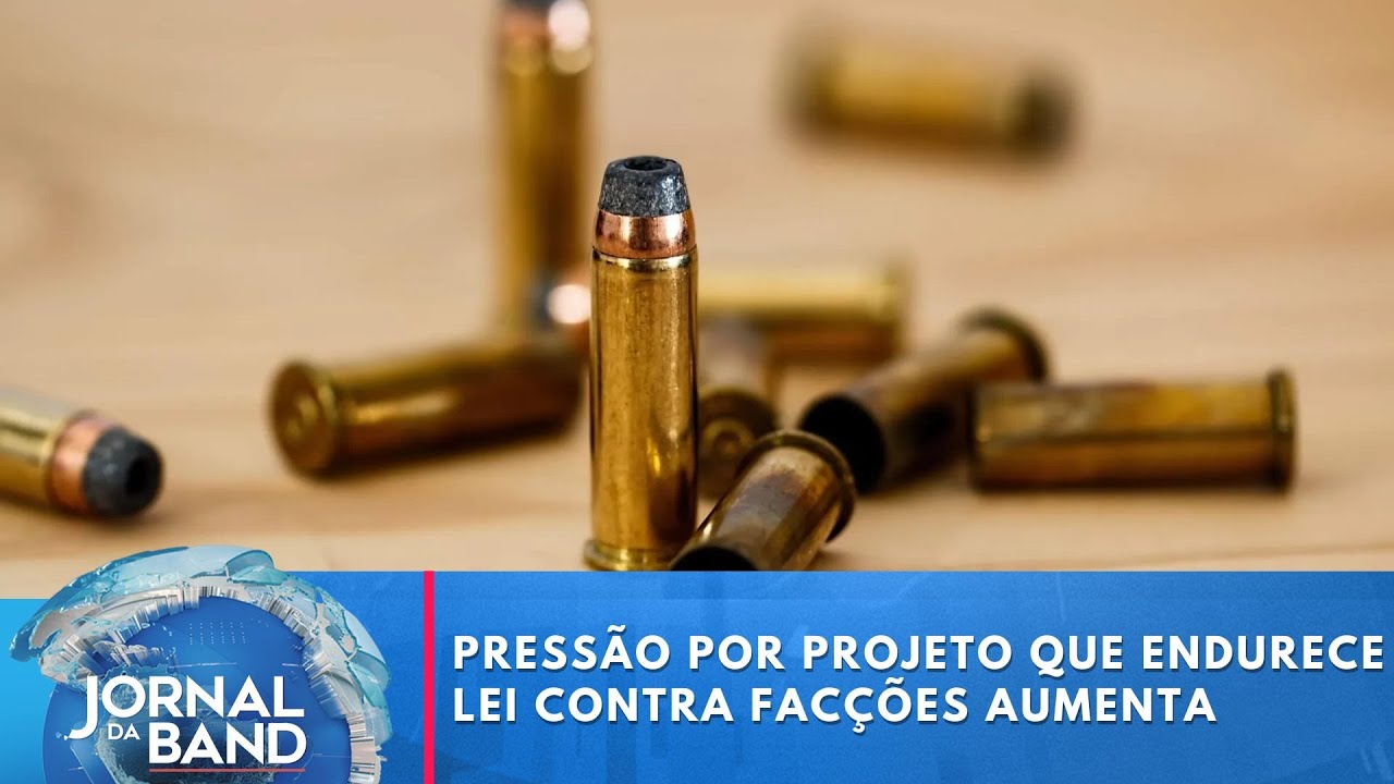 Pressão por projeto que endurece lei contra facções aumenta | Jornal da Band  TV Online Pressão por projeto que endurece lei contra facções aumenta | Jornal da Band