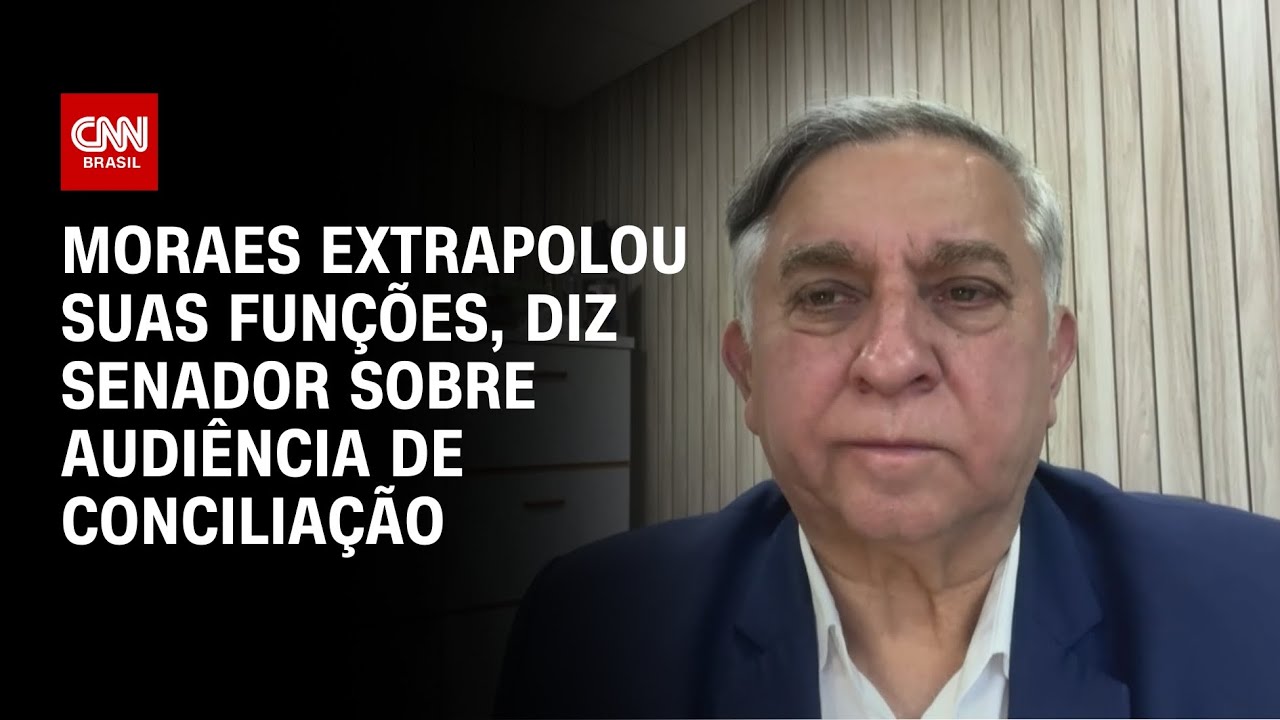 IOF Moraes extrapolou suas funções diz deputado sobre audiência de conciliação | CNN NOVO DIA