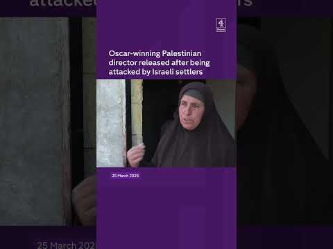Palestinian director attacked by Israeli settlers