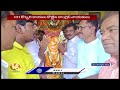 Congress Leaders Special Pooja For Gaddam Vamsi Krishna Victory | Peddapalli | V6 News  - 01:46 min - News - Video