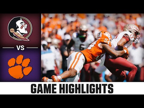 Florida State vs. Clemson Full Game Replay