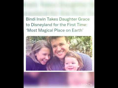 Bindi Irwin Takes Daughter Grace to Disneyland for the First Time: ‘Most Magical Place on Earth’