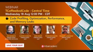 TCoffeeAndCode - Code Profiling, Optimization, Performance, and Memory Leaks