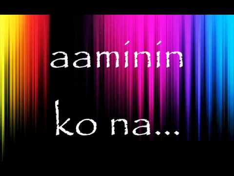 Lagi na lang by Kc Campaner (lyrics on the screen)