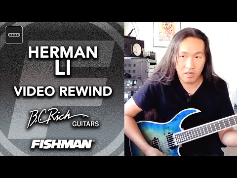 Video Rewind | Herman Li & BC Rich talk Fishman Fluence