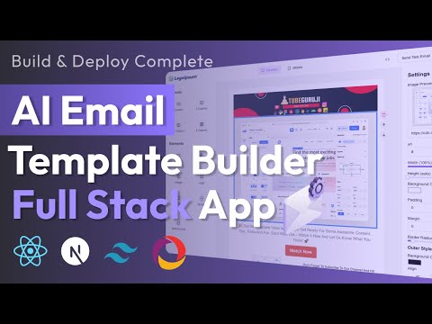 🚀 Build an AI Email Template Builder App with Next.js, React, TailwindCSS & AI | Convex