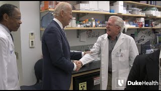 Vice President Joe Biden Visits Duke As Part of Cancer Cure Initiative video