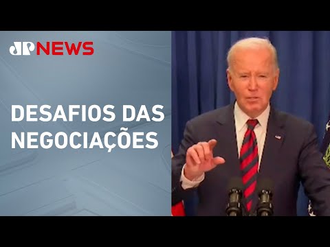 Biden discursa sobre cessar-fogo em Gaza