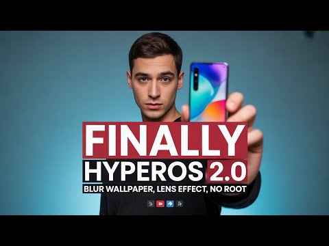 Blur Wallpaper with Lense Effect Features | No Root | Finally INSTALL HyperOs 2.0