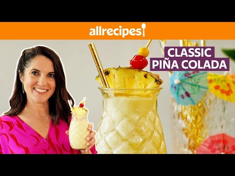 How to Make a Classic Pina Colada | Summer Cocktail | Get Cookin" | Allrecipes.com