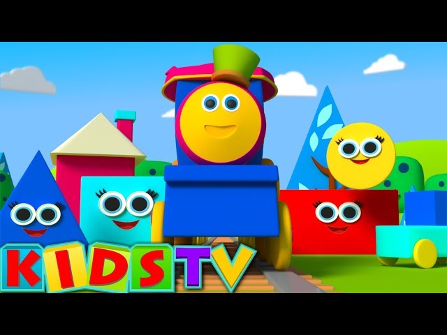 Build With Shapes | Shapes Train | | Learning Shapes For Children | Kids TV