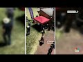 Video shows rodeo bull hopping arena fence into crowd seats in Oregon  - 02:08 min - News - Video