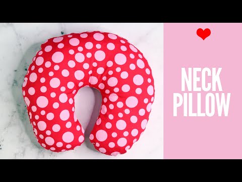 Neck Pillow Tutorial | Travel Pillow