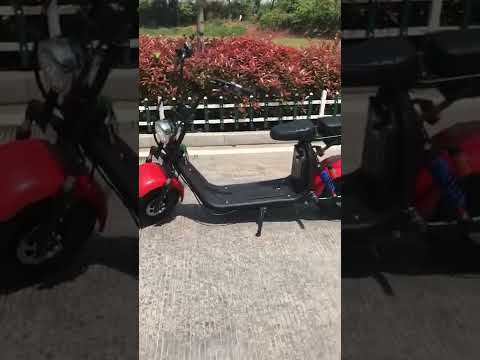 X8 model in red electric scooters citycoco motorcycle chopper