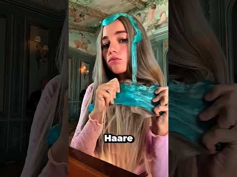 Kaugummi-Party im Haar 😆