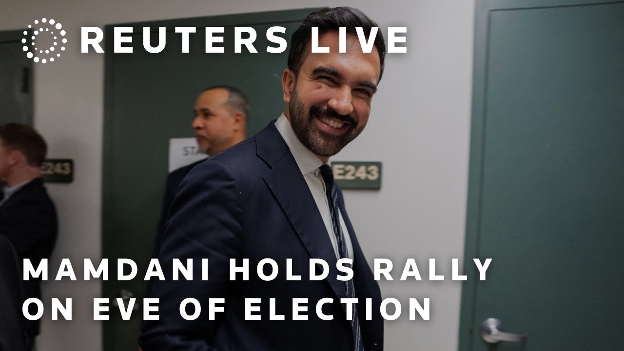 LIVE: Mamdani holds campaign rally ahead of New York mayoral election