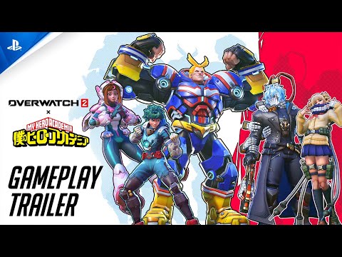 Overwatch 2 x My Hero Academia - Gameplay Trailer | PS5 & PS4 Games