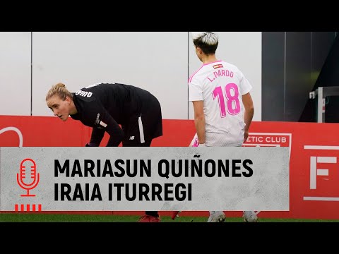 🎙️ Mariasun Quiñones & Iraia Iturregi | post Athletic Club 0-2 Madrid CFF | J11 Liga F