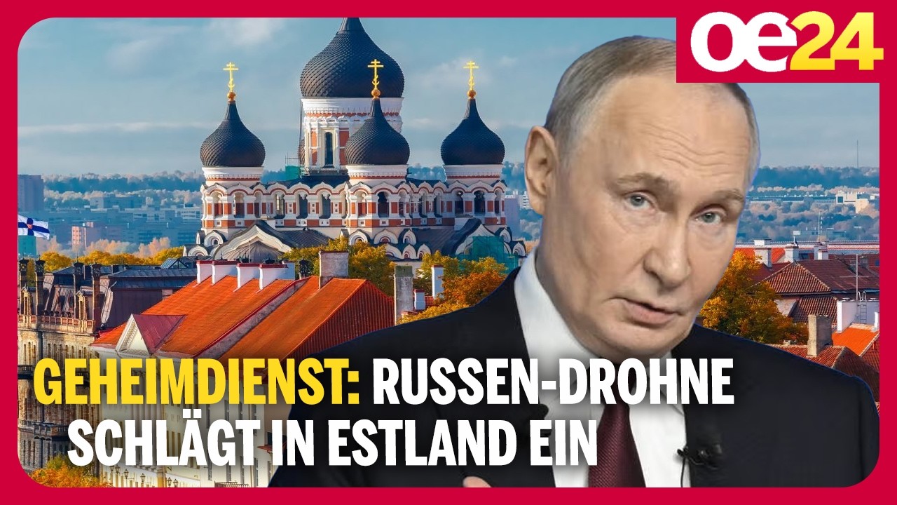 Russen-Drohne schlägt in Estland ein