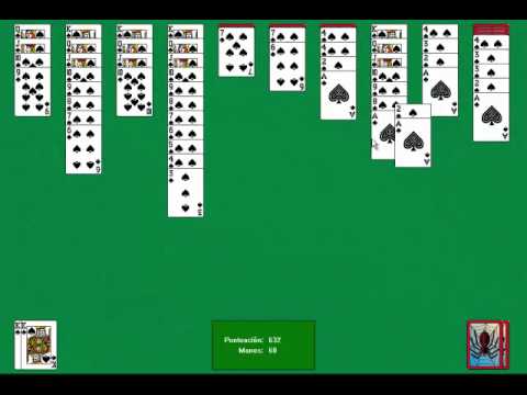 Solitario Spider Conseguido (1.991 puntos) - YouTube