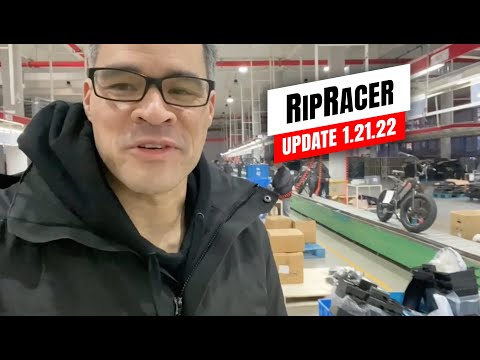 Juiced Bikes RipRacer Production Update - January 21, 2022