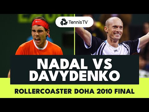 Rafael Nadal vs Nikolay Davydenko ROLLERCOASTER Doha Final! 🎢 | Doha 2010 Extended Highlights