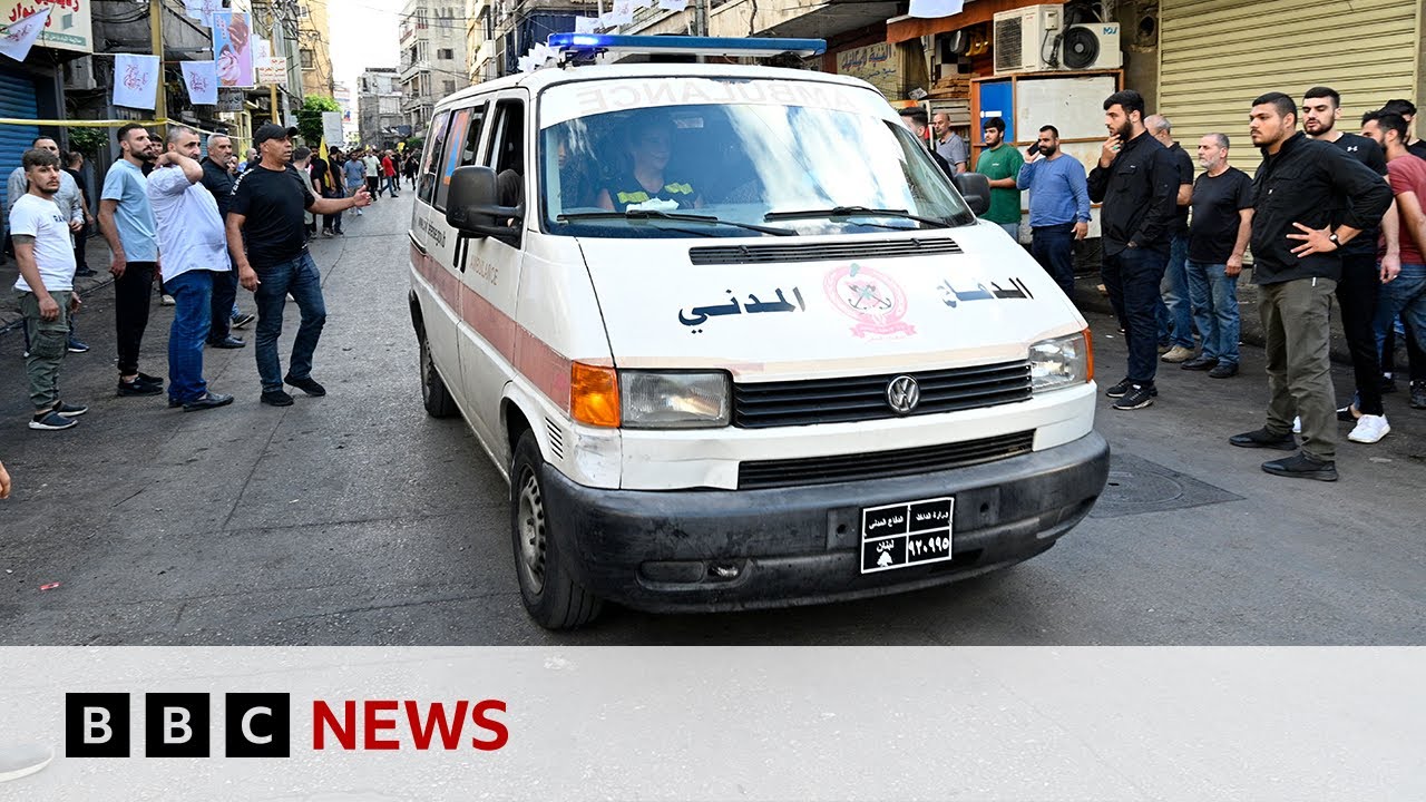 US warns of escalation after Lebanon explosions | BBC News