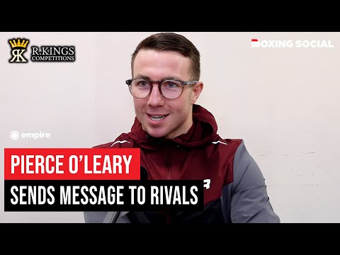 “I COULDN’T GIVE A F**K!” Pierce O’Leary SENDS MESSAGE To Rivals