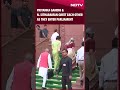Priyanka Gandhi And Nirmala Sitharaman Greet Each Other As They Enter Parliament