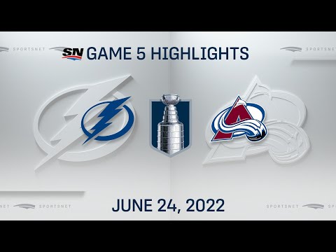 Stanley Cup Final Game 5 Highlights | Lightning vs. Avalanche - June 24, 2022