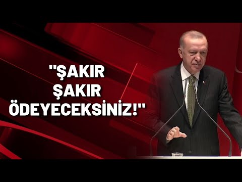 ERDOĞAN MÜTEAHHİTLERE SAHİP ÇIKTI