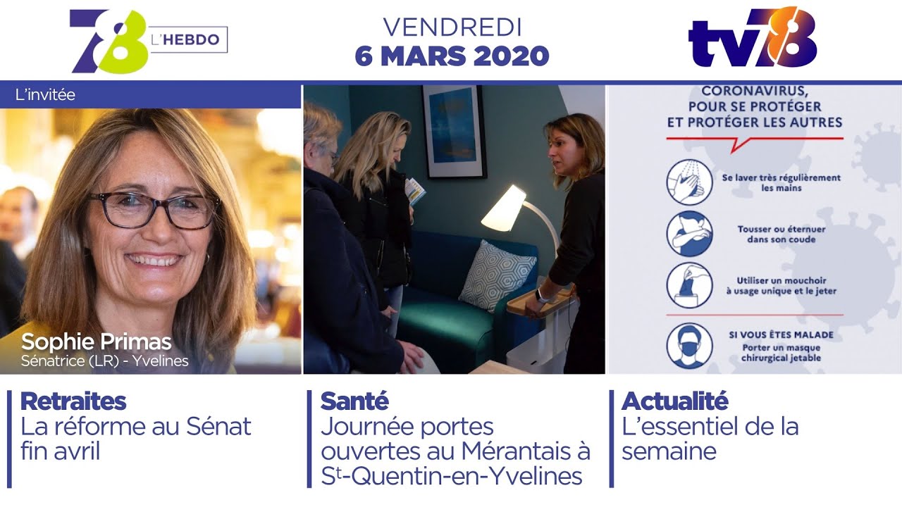 7/8 L’Hebdo. Edition du vendredi 6 mars 2020