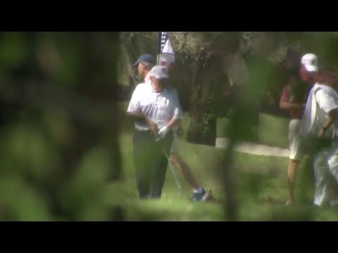 Suspect found in bushes at Trump's south Florida golf club