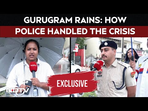 Gurugram Floods Jam | How Gurugram Traffic Police Handled The Crisis, DCP Mohan Shares Details