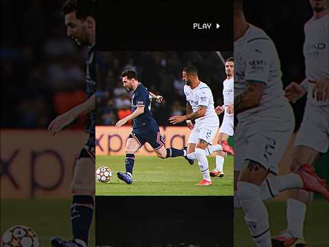 Messi vs Walker🥶👊 #football #messi #walker