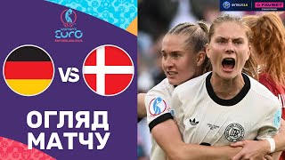 Німеччина – Данія. Жіночий чемпіонат Європи 2025 / Огляд матчу