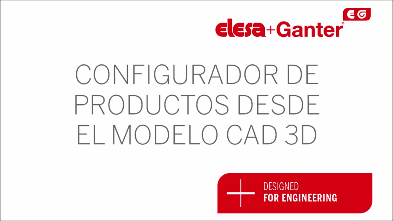 Tutorial: configurador de productos desde el modelo CAD 3D video