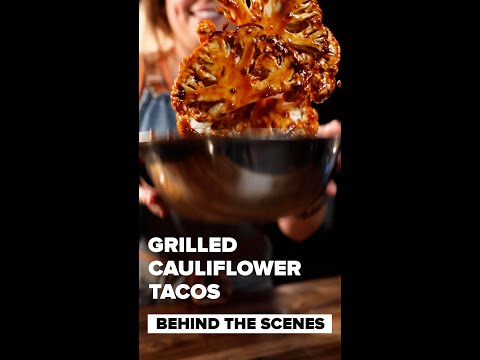 Behind the Scenes: Grilled Cauliflower Tacos