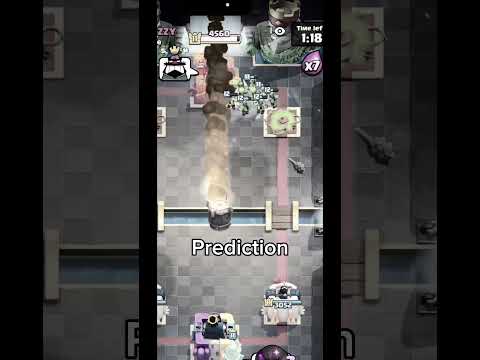 Predicted🫣🤫 #clashroyale #supercell