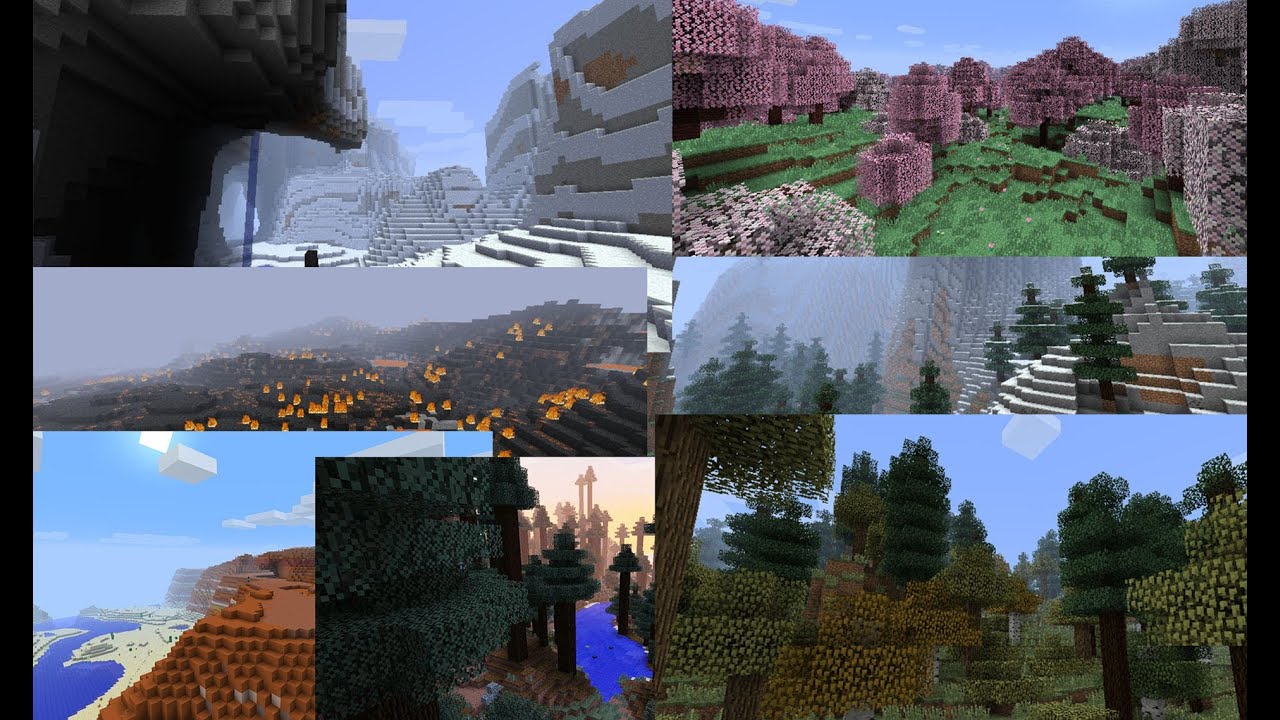 Minecraft 1.7 Biomes: Giant Forests, Canyons, Disco Mountains! 