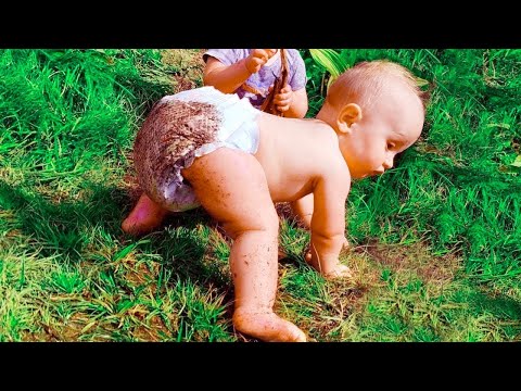 Funny Babies Outdoor Fails Videos 2020