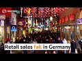 German retail sales fall in October