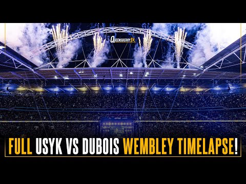 How Wembley Was Built For UK’s First Ever Heavyweight Undisputed Fight 🏟️